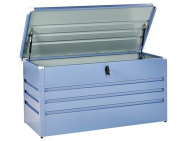 Coffre de rangement CEBROSA 132 cm 62 cm Bleu