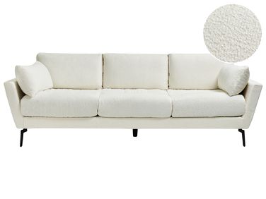 Sofa 4 Seater NENOLA Boucle Off-White