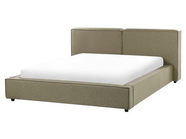 Bed Fabric LINARDS 160 x 200 cm (EU King Size) Olive Green