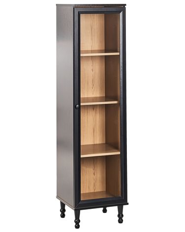 Vitrine en verre TINGLEDALE 40 cm Noir