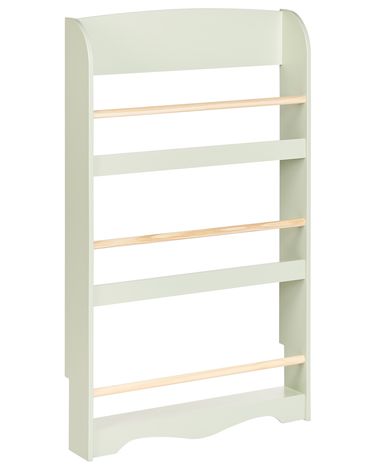 Bibliothèque murale LILOET 100 cm Vert clair