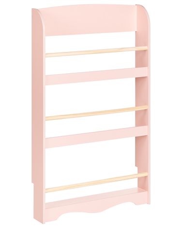 Bibliothèque murale LILOET 100 cm Rose pastel