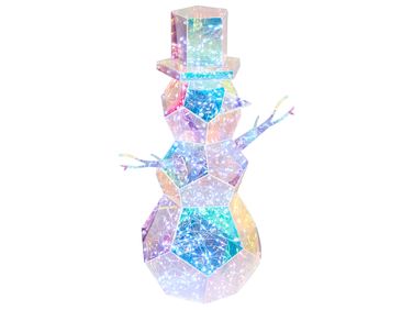 Décoration de Noël LED ARCTICA Bonhomme de neige 43 cm Multicolore