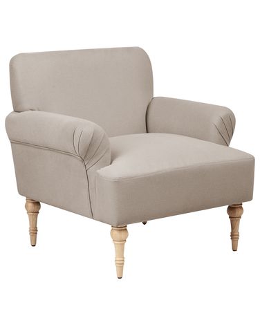 Fauteuil FREDROS Tissu Taupe