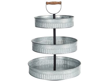 3-Tiered Cake Stand KOUIGN Silver