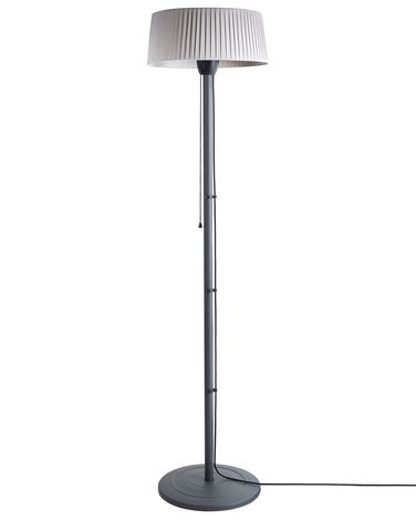 Chauffage de terrasse infrarouge autoportant VARAZZE 1500 W Gris