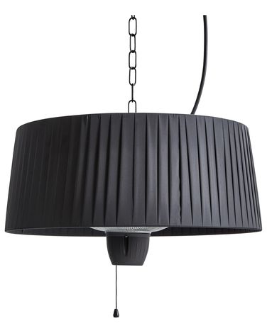 Chauffage de terrasse infrarouge suspendu ASCEA 1500 W Noir
