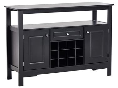 Wine Cabinet TIMBOON Black