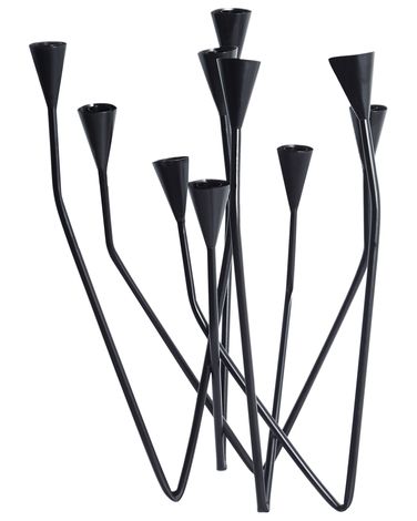 Bougeoir MATOSINHOS Métal 54 cm Noir