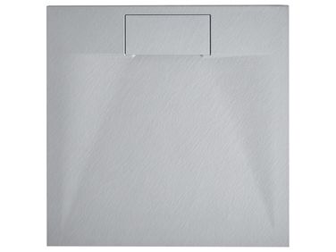 Douchebak AZZURRO 90 x 90 x 3 cm Grijs