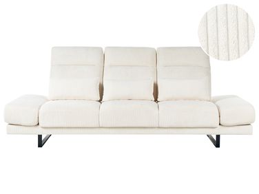 Bank 3-zits IKAST Corduroy Lichtbeige