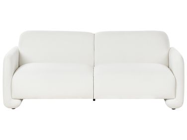 Sofa 3 Seater SALAND Fabric White