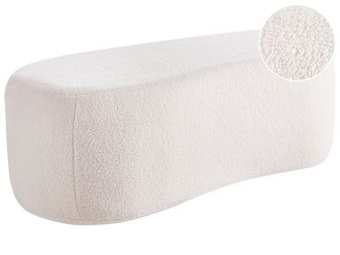 Pouffe BAYARD Boucle Off-White