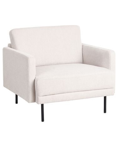 Armchair BREDA Fabric Light Beige