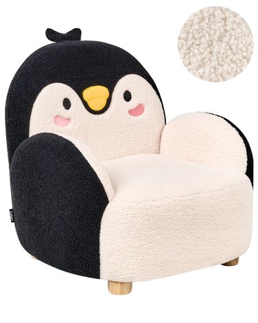 Fauteuil pour enfants Pingouin FYN Bouclé Noir