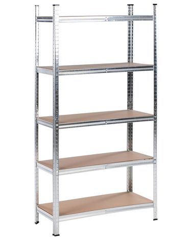 Étagères de garage XITTA Métal 180 cm 90 cm Argenté