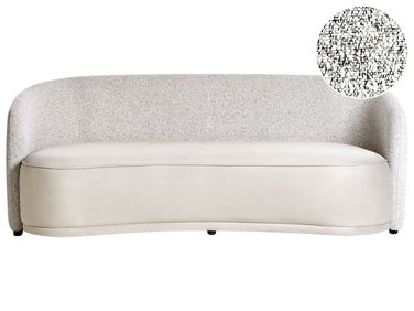 Canapé 3 places ROSET Tissu Beige clair