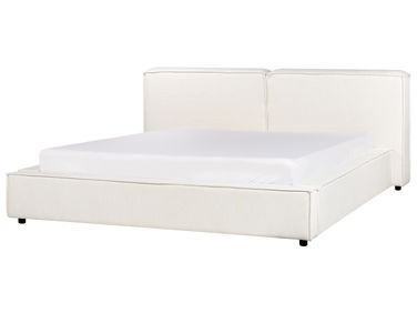 Waterbed Fabric LINARDS 180 x 200 cm (EU Super King) Off-White