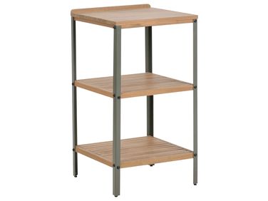 Outdoor Kitchen Island IVREA Certified Acacia Wood Brown