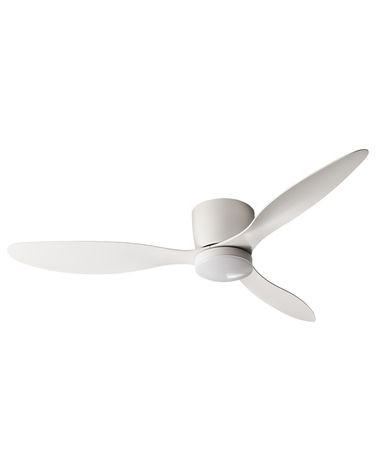 Ceiling Fan with Light VEMBAR with Remote LED White