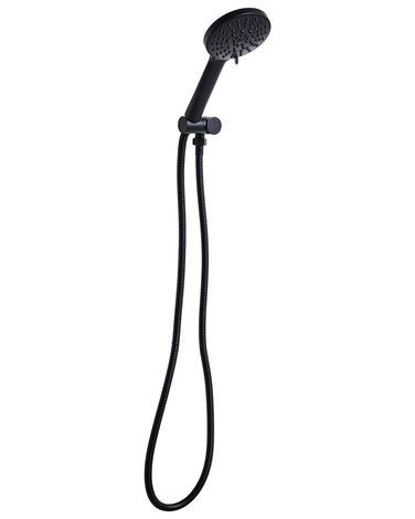Shower Head and Hose Kit UCHIZA 5-function Black