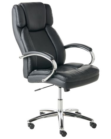 Fauteuil de bureau HONOR Cuir PU Noir