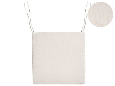 Coussin pour chaise de jardin SASSARI PREMIUM 46 x 46 cm Beige clair