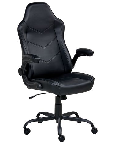Chaise de bureau TRIUMPHER Cuir PU Noir