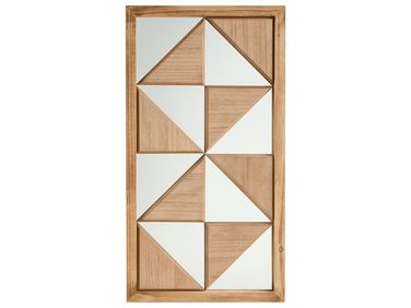 Décoration murale HIESVILLE Bois de sapin 75 cm Marron clair
