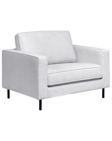 Armchair SAVALEN Fabric Light Grey