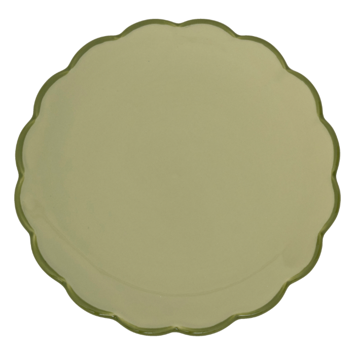 Urban Nature Culture - Good Morning - Bordje 17cm Sculpted Pale Green